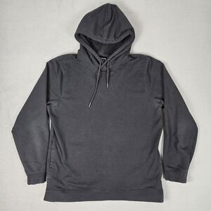 Cuts Clothing Split Hem Hyperloop Hoodie Mens 2XL Black‎ Sweatshirt Stretch
